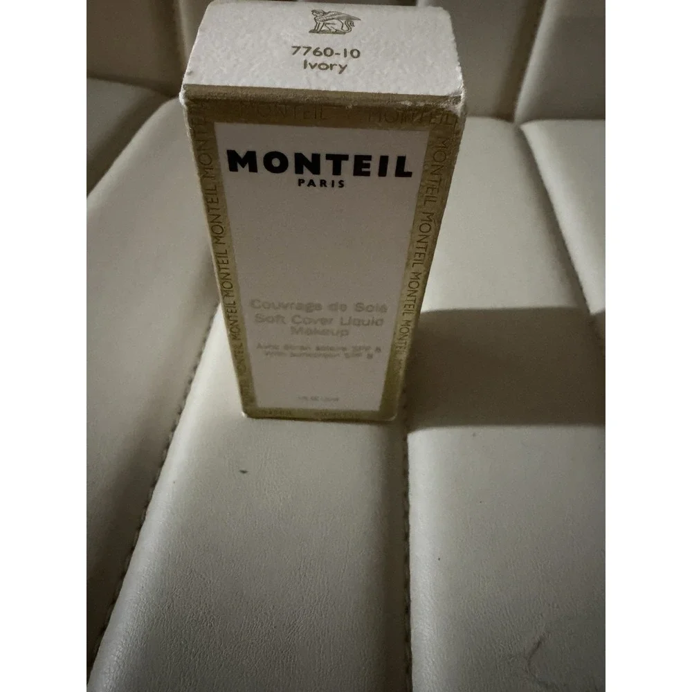MONTEIL PARIS SOFTCOVER LIQUID MAKEUP 30ML/1OZ Ivory BOXED NEW